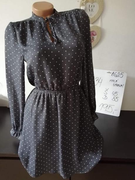 Šaty dámské - v34, h&m,34
