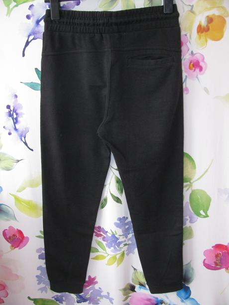 Chlapecké černé bavlněné tepláky, f&f,158