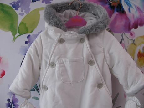 Kojenecká zimní kombinéza s kapucí john lewis, john lewis baby,68