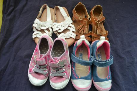 4x sandály v.26, h&m,zara,peddy, h&m,26