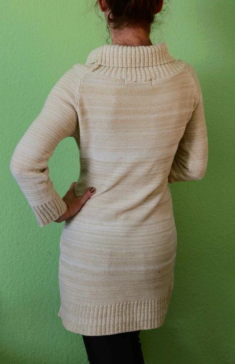 Melírovaný dlouhý svetr parisian, m