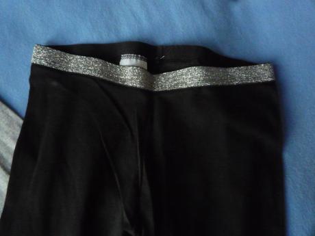 2ks legíny třpytivé v pase vel. 146-152, pepperts,146