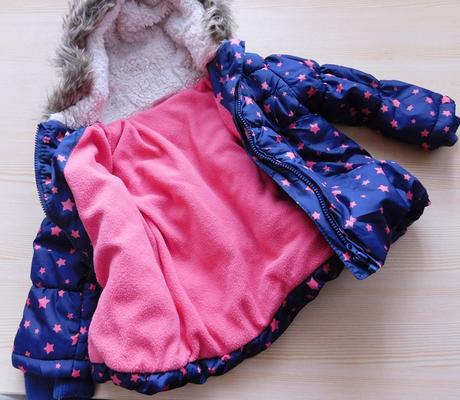 Zimní hvězdičková bundička f&f vel.80/86, f&f,80