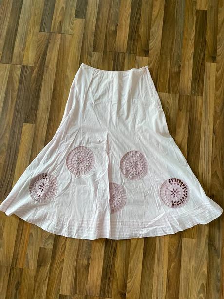 Maxisukně s vyřezanými kruhy, vel l, marks spence, marks & spencer,l