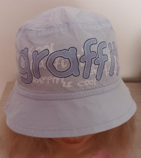 Modrý bavlněný klobouček, 92