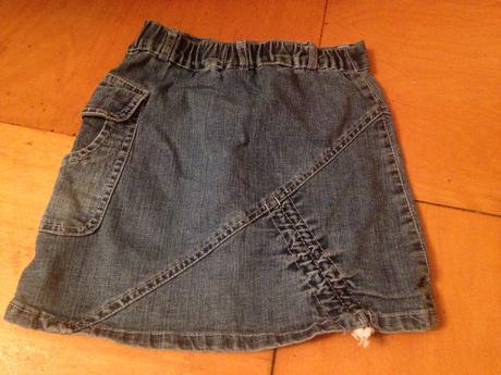 Dívčí riflová sukně vel. 92 - 98, 92