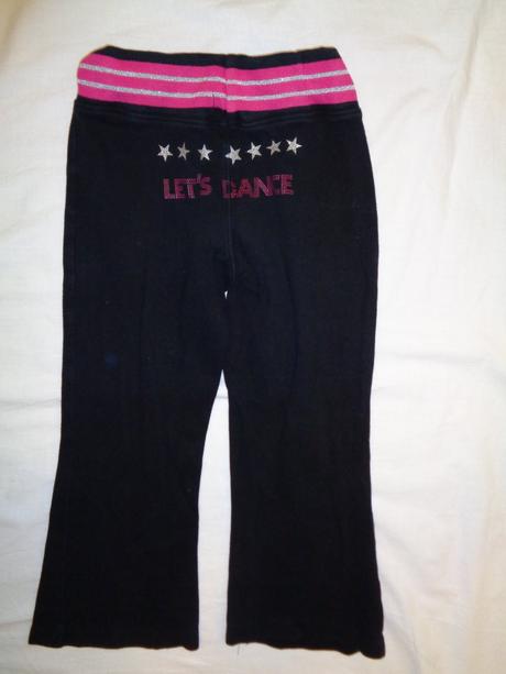 Pěkné černorůžové tepláky, kik,122