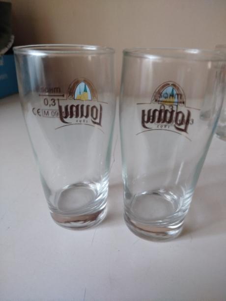 Pivní sklenice louny, 