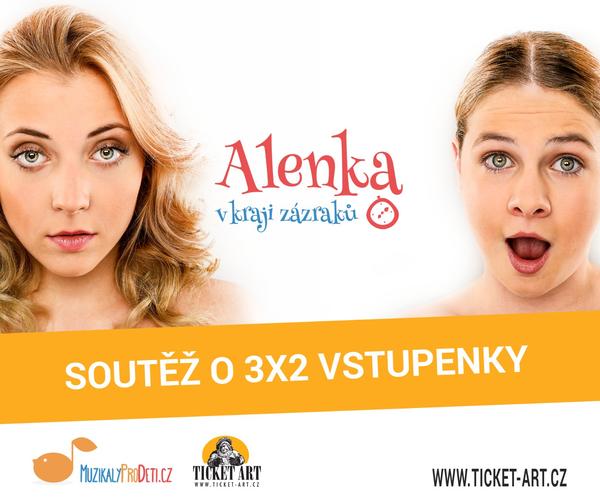 Soutěžte o vstupenky na muzikál Alenka v kraji zázraků