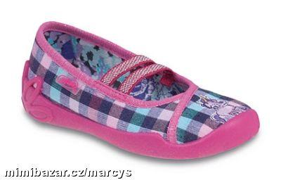 Dívčí balerínky befado,certifikovaná obuv, befado,27