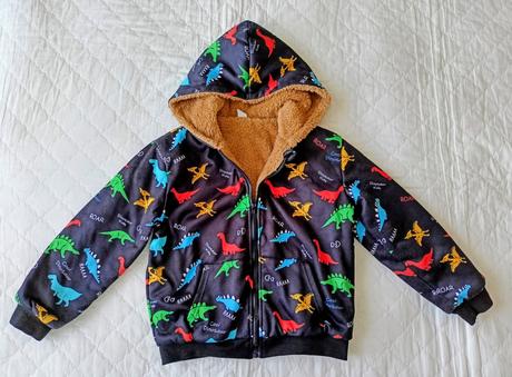 Teplá mikina bunda, 128/134, 134