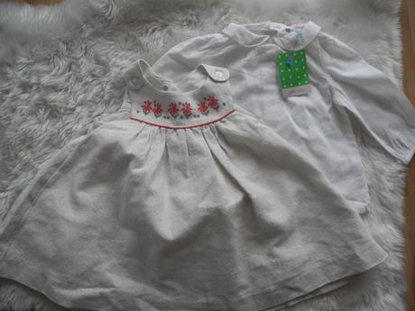 Šaty komplet, john lewis,68