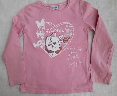 Tričko s kočkou marií 5-6 let, disney,116
