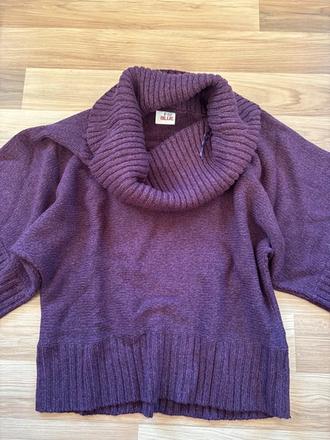 Svetr s netopýřimi rukávy, f&f,48