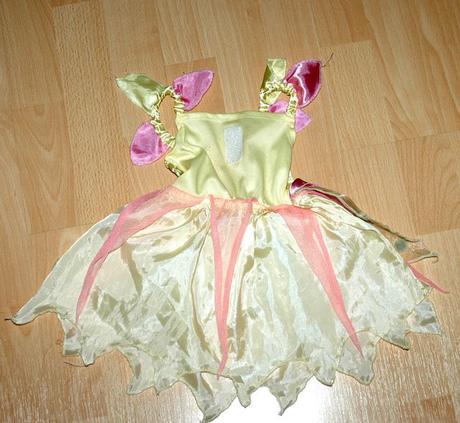 Karnevalové šaty kytičková víla,