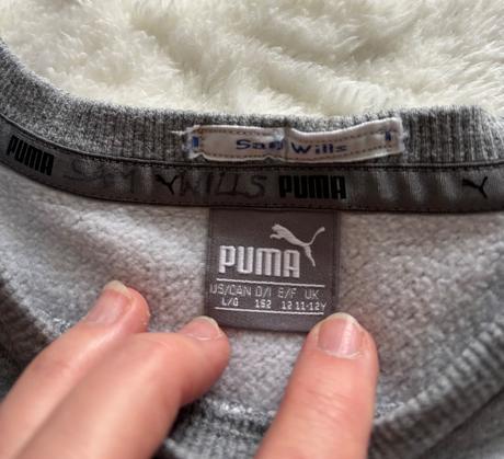 K1/ mikina šedá zn. puma - v.11/12 let, puma,152