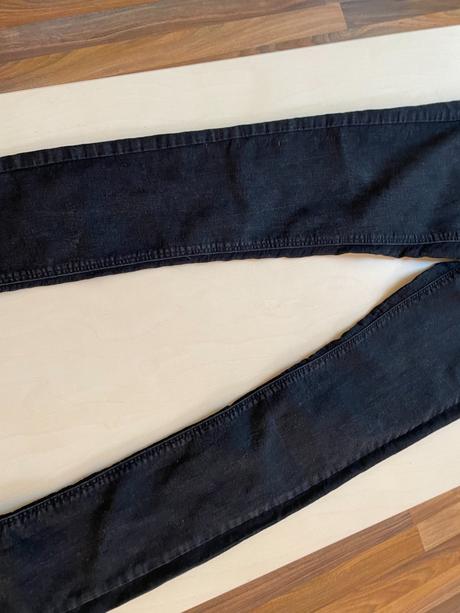 Černé slim džíny, vel xs, denim 1982, xs