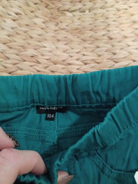 Trávově zelené džegíny kappahl 104/110, kappahl,104 / 110