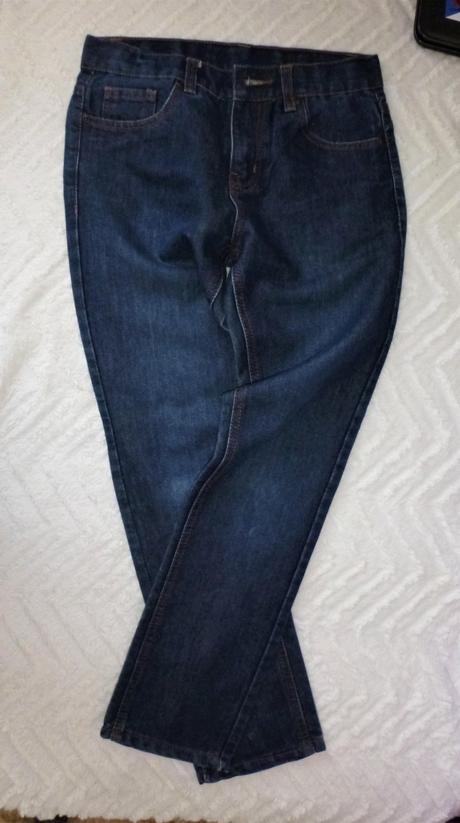 Krásné klasické džíny vel.152 - vel.s, s