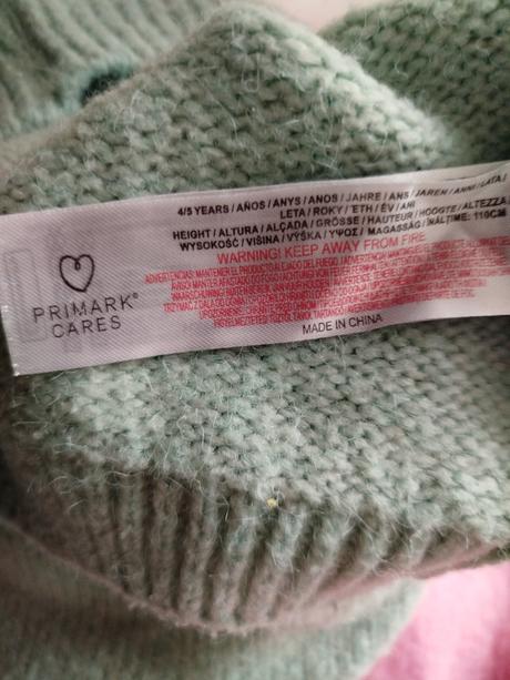 Svetr zn. primark vel.110, primark,110