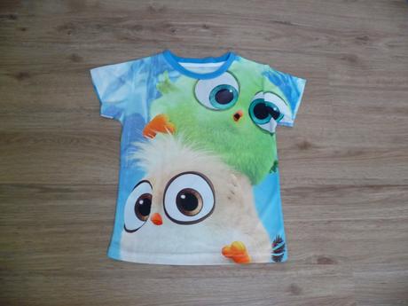 Nové triko angry birds vel. 134/140, 134