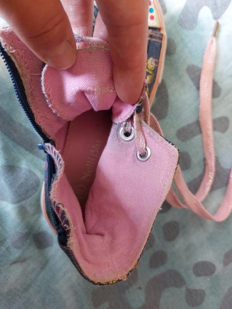 Tenisky květiny kamínky, 30