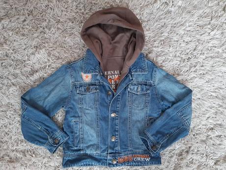 Chlapecká džínová bunda, 128