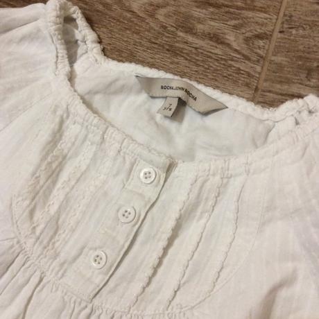 Bavlněná halenka s vyšívanými kytičkami, rocha.little.rocha,122