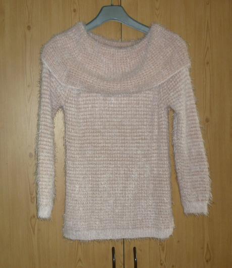 Dámský svetr s chlupem italia moda, m