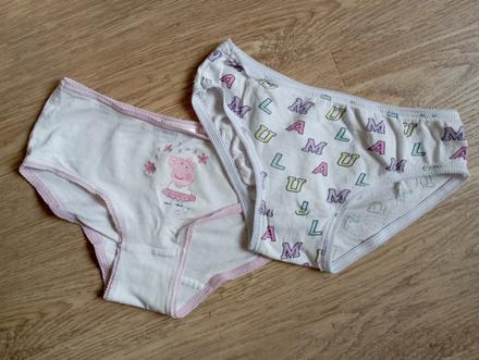 2x kalhotky vel. 110/116, 110