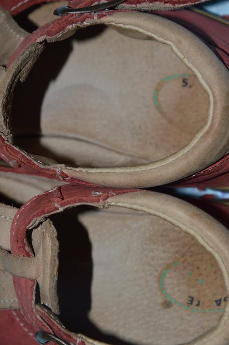 Kožené zdravotní sandálky santé, santé,29