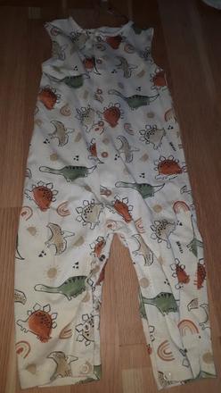 Letní overal s dinosury 80 tu, tu,80