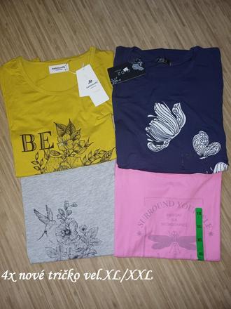 4xnové tričko vel.l-xxl,