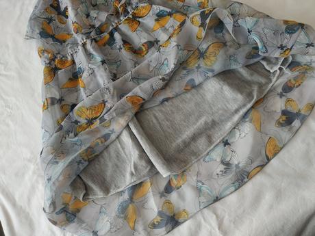 Dívčí šaty s motýli - 152, 152