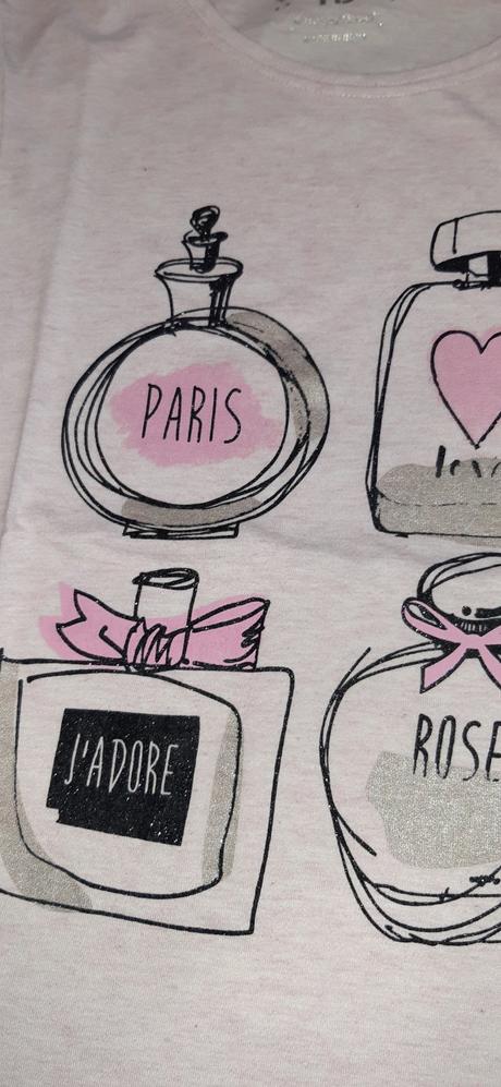 Dívčí triko kr.ruk.  152 yd parfémy, young dimension,152