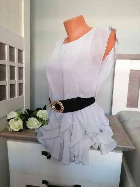 Halenka s volánky, h&m,36