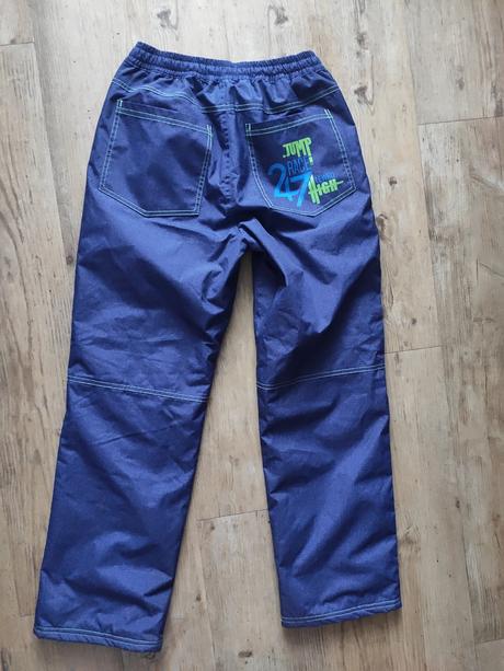 Oteplovaky, zateplené kalhoty 152/158, lewro,152