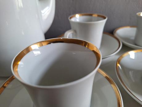 Porcelánová sada na kávu, 