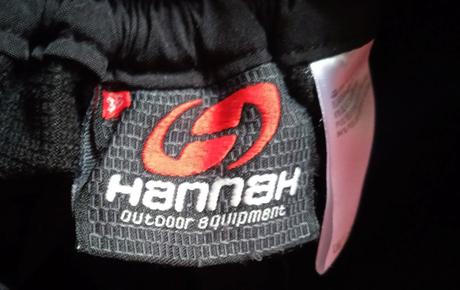 Dámské černé softshellové kalhoty hannah s 36, hannah,s