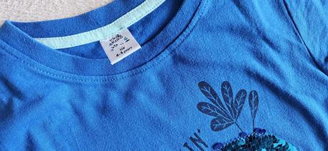 2x dětské tričko, přeměňovací obrázek lenochod 110, kiki&koko,110