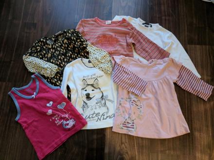 Trička s dlouhým rukávem, h&m,86