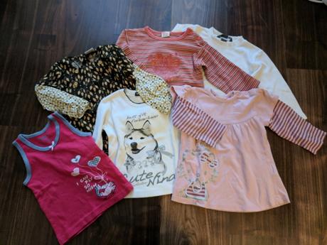 Trička s dlouhým rukávem, h&m,86