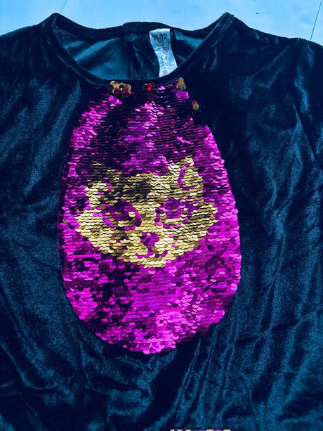 An24/ kostým kočička semišová - v.11/12 let, 