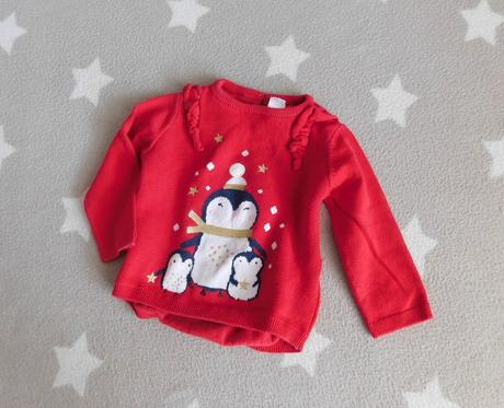 Svetřík s tučňáky baby club vel.68, baby club,68