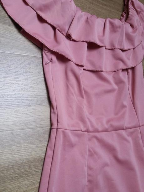 Slavnostní starorůžové šaty gate vel. s/36, gate,s