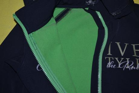 Jarní softshellová bunda s fleece v.110/116 wolf, wolf,110