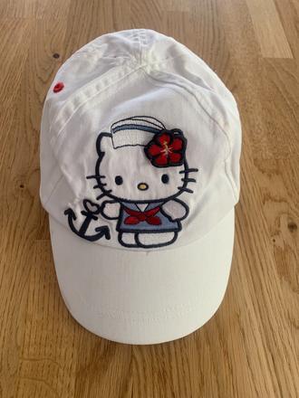 Čepice & kšiltovka s hello kitty h&m vel. 104/116, h&m,104