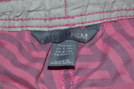 Kraťasy s potiskem, h&m,116