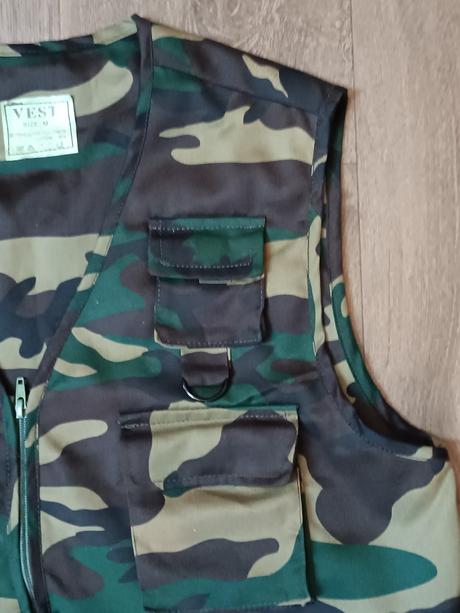 Pánská maskáčová vesta,zn. vest, vel. m, m