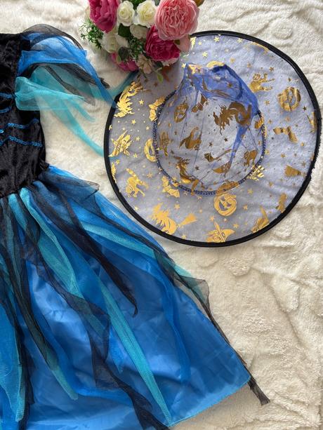 An26/ kostým čarodějnice - v.8/9 let, 